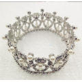 König und Königin Krone Tiaras Pround Queen&#39;s Pure Diamong Crown